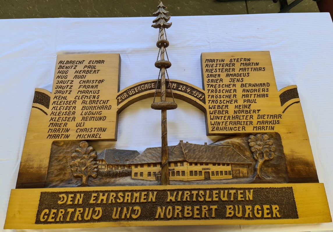 Tafel zur bernahme 1991